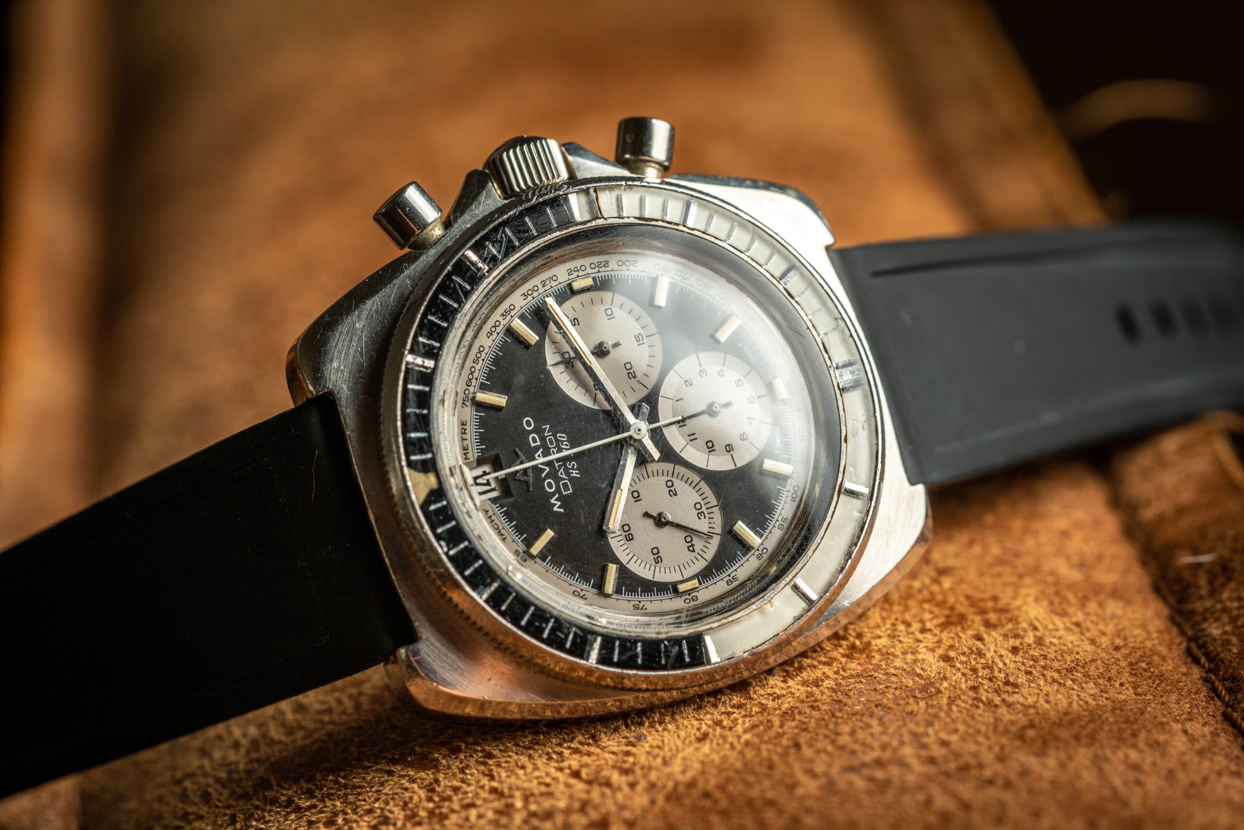 Vintage Movado Datron hs360 zenith el primero watch